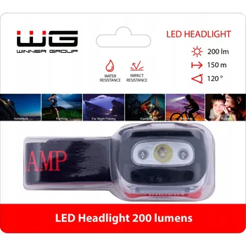 Čelovka WG Čelovka, 200 lumenů