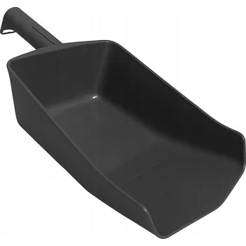 Krmivo pro koně Lopata na krmivo pro koně a dobytek, velmi odolná, černá, 2 l