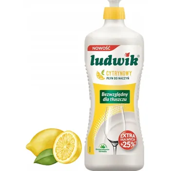 Mycí prostředek Ludwik Prostředek na mytí nádobí citronový 1040 g