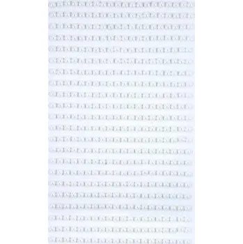 DP Craft Samolepící kamínky 4 mm 440 ks OFF WHITE