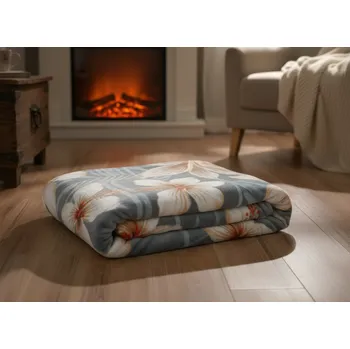 deka Deka z mikrovlákna PETALS béžová 150x200 cm