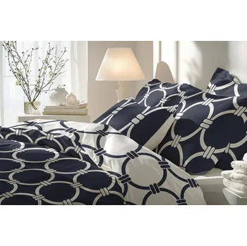 Povlečení Florella Mikrokeprové povlečení Kogge Blau Rozměr: 70x90 + 140x200 cm (zdarma povlak 40x80 cm) - loznice21.cz