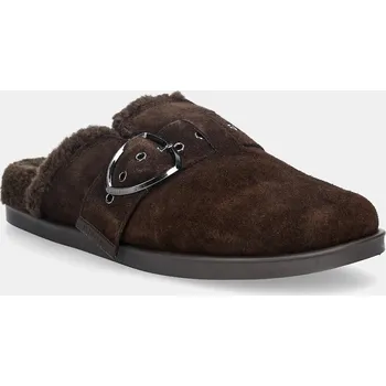 Pánské pantofle Semišové papuče Blauer GLADE F5GLADE04.SUF hnědá 89X, EUR 42