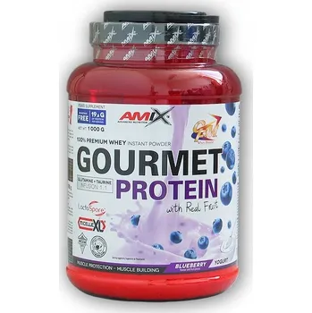 Protein Protein syrovátkový koncentrát - WPC Amix prášek 1000 g příchuť lesní plody