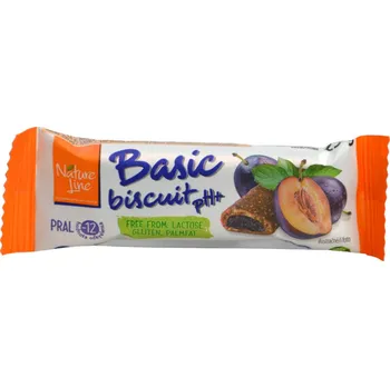 Pečivárně Lipt. Hrádok, s.r.o. Basic biscuit - sušenky plněné švestkovou náplní bez lepku - Nature Line 25g
