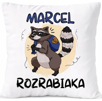 Polštář Dárek Polštář pro Adama, syna, dítě s potiskem