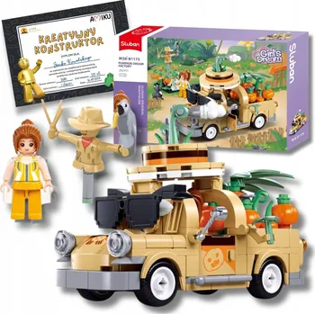 ostatní stavebnice STAVEBNICE DÝŇOVÉ BLOKY SLUBAN B1175 Dívčí sen ZA DÁREK + DÁREK