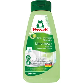 Gel do myčky Frosch Ekologický Gel do Myčky Nádobí All in 1 limetkový 650ml