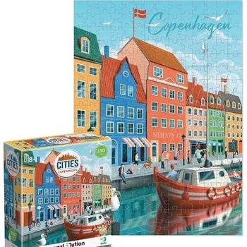 Puzzle 250 dílků Easy-M Města Kodaň Dodo