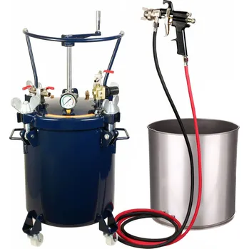MALÍŘSKÝ A LAKÝRNICKÝ AGREGÁT PISTOLE 1,8MM NÁDRŽ 20L MÍCHADLO