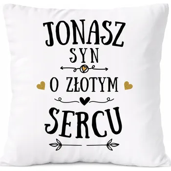 Polštář Polštář Dárek pro Luciana Syna dítěte s potiskem s fotografií