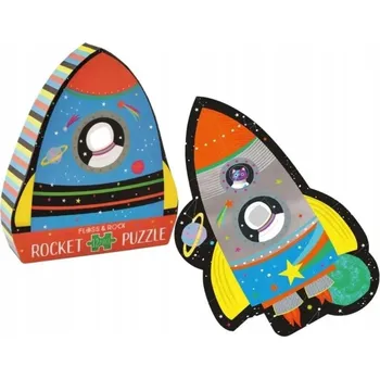 Puzzle Puzzle Floss & Rock Raketa, 12 dílků