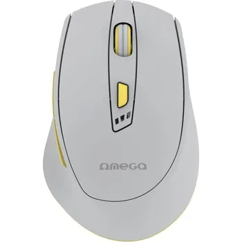 Myš Bezdrátová myš s vestavěnou baterií 400mAh - šedá