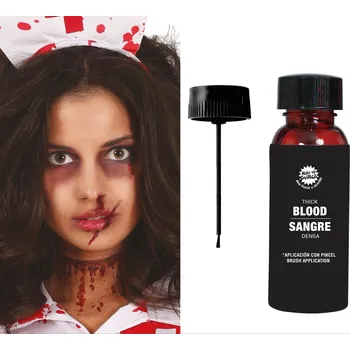 Karnevalový doplněk Hustá krev s aplikátorem - 60 ml - Halloween - Fiestas Guirca