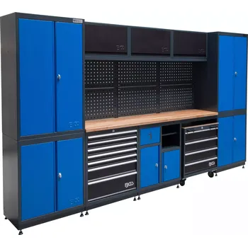 Skříňka na nářadí Systém nástěnných jednotek BGS 80140 - Flex, dřevo (Sada 5 modulů) (BGS1080140)