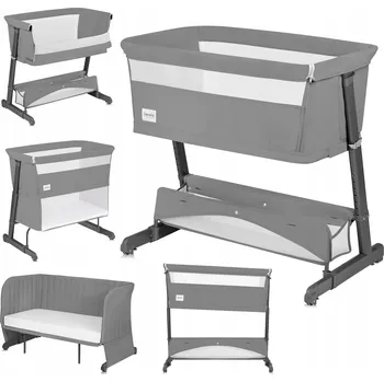 Pohovka Přistýlka k posteli SOFA ROZKLÁDACÍ 5v1 LIONELO LO-THOMI PLUS GREY CONCRETE