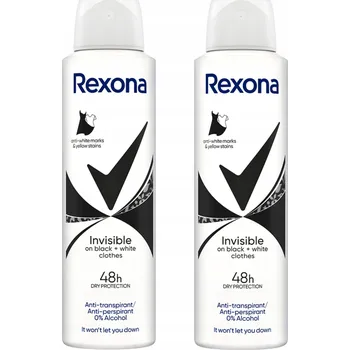 Rexona Invisible 2 x 150 ml deodorant