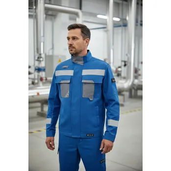 pracovní souprava GoodPro Blůza JAKUB Multi Norm Velikost S modrá