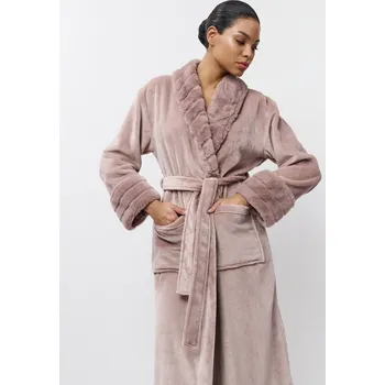 Dámský župan TIMO Aruelle | Dámský župan Demi se širokým límcem - L / 13