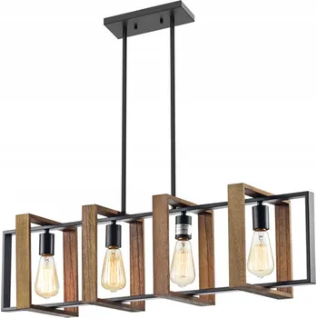 Závěsné svítidlo TOOLIGHT se 4 světelnými body E27