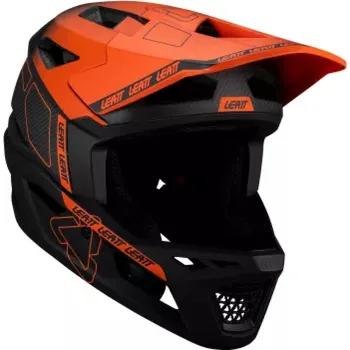 Cyklistická přilba LEATT Cyklistická přilba - MTB GRAVITY 6.0 CARBON - červená/černá (61-62 cm)