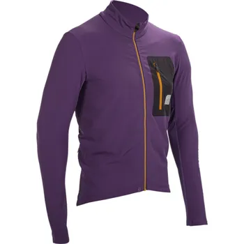 Cyklistická bunda LEATT Cyklistická zateplená bunda - MTB ENDURANCE 4.0 - fialová