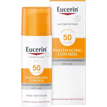 Přípravek na opalování EUCERIN SUN PROTECTION Fluid proti fotostárnutí, krém s filtrem SPF 50+ 50 ml