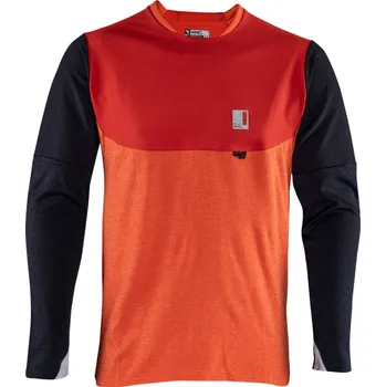 cyklistický dres LEATT Cyklistický dres s dlouhým rukávem letní - MTB ALL MOUNTAIN 5.0 - červená L