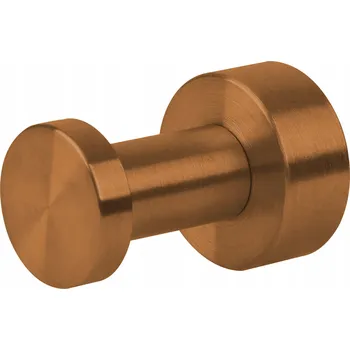 Věšák BALNEO KOUPELNOVÝ HÁČEK QUBE MĚDĚNÝ NEREZOVÁ OCEL VĚŠÁK NA RUČNÍKY