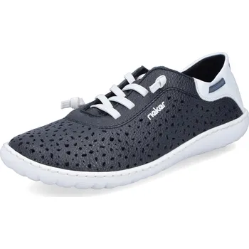 Dámské polobotky DÁMSKÉ POLOBOTKY RIEKER 52805-14 MODRÁ Barva: MODRÁ, Velikost: 38