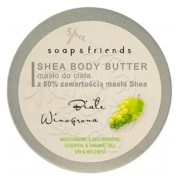 Soap&Friends Bílé hroznové víno 200 ml bambucké máslo na tělo