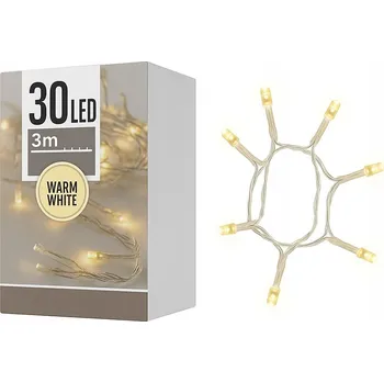 Vánoční dekorace Vánoční osvětlení na stromeček Koopman do interiéru 3 m 21 - 50 žárovek