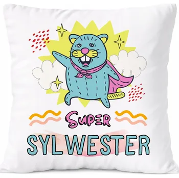 Polštář Dárek Polštář pro Krystiana, syna dítěte s potiskem