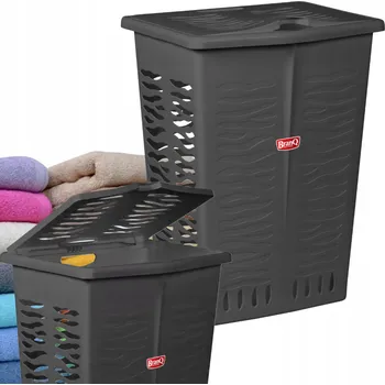 Koš na prádlo Volně stojící koš na prádlo BranQ 42l šedý