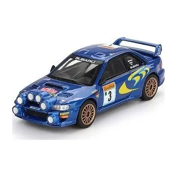 autíčko MINI GT Subaru Impreza WRC98 1998 Rally Monte-Carlo 3rd Place #3 00975