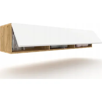 Komoda Závěsná TV Skříňka/Komoda SIMPLY UP Craft Bílá Matná 160 cm