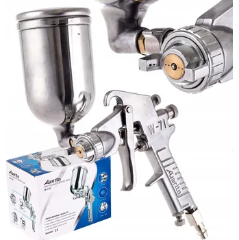 Stříkací pistole LAKOVACÍ PISTOLE S TRYSKOU 1,8 MM A BOČNÍ NÁDOBKOU 400 ML