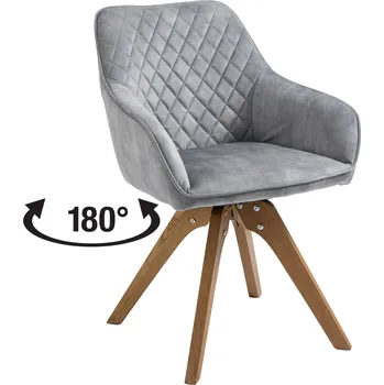 Idea-nábytek Jídelní židle VELES Barva: světle šedá