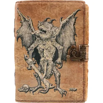 Zápisník poznámkový blok LORD OF THE DARKNESS - Dragon - Beige