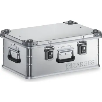 Hliníková přepravní bedna Zarges K470, vč. schválení, 600 x 400 x 250 mm