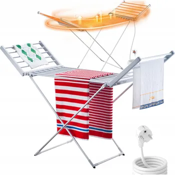 Sušák na prádlo Sušák na prádlo Coil, skládací, volně stojící, 147 cm