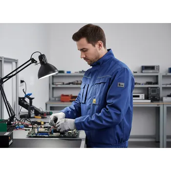 pracovní blůza CXS Blůza ELEKTROTECHNIK ESD CXS Velikost 62 modrá