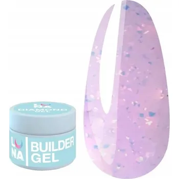 Lak na nehty Luna Diamond gel 8, 15 ml stavební gel