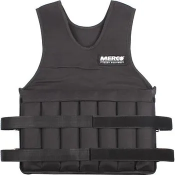 Zátěžové oblečení Merco Hercules 20 kg zátěžová vesta Varianta: černá