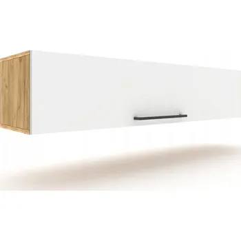Komoda Závěsná TV skříňka vodorovná komoda SIMPLY UP Craft bílá matná 100