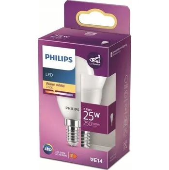 Žárovka LED žárovka E14 2,8W (ekvivalent 25W) 2700K Teplá bílá PHILIPS