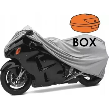 Plachta na motorové vozidlo Plachta na motocykl. Rozměr XL-BOX (265X105X125)
