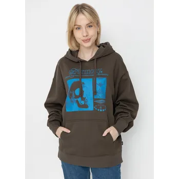 Dámská mikina Vans Harmonious Os HD (turkish coffee) XS, hnědá