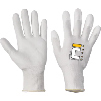 Pracovní rukavice CERVA NAEVIA rukavice dyneema/nylon bílé Velikost: 11