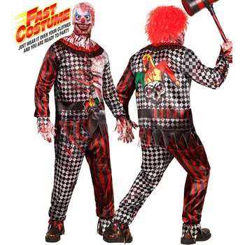 Karnevalový kostým Pánský kostým hororový klaun (rychlokostým) - M